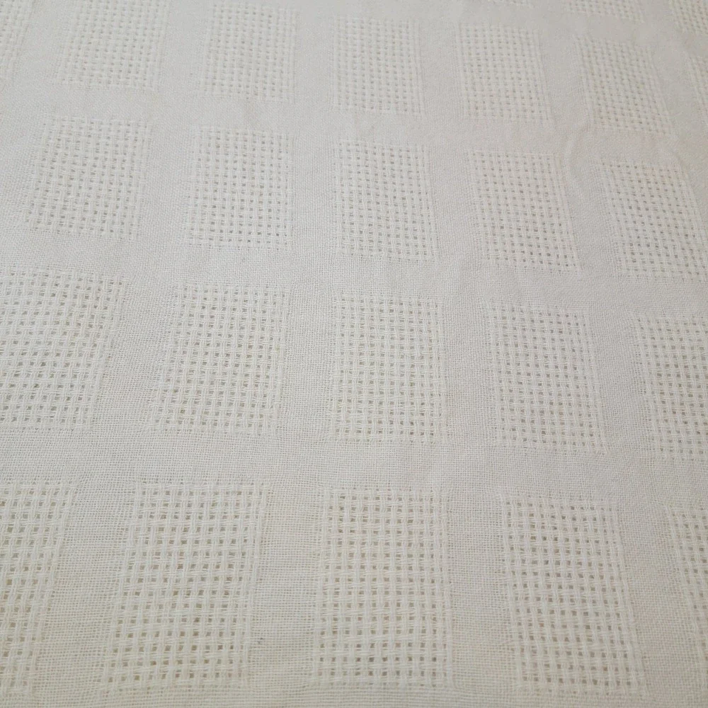 VTG Faribo Faribault Woolen Mill Co 100% Pure Wool Blanket Butter Yellow 90X105